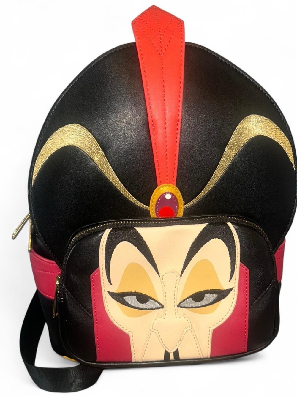 Kids Character Accent Backpack in Black and Red